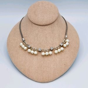 Brighton Mimosa Silver Plated Choker Necklace